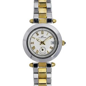 Klaus Kobec French Vintage 1990s Watch Dainty Ladies White Dial Roman Numerals